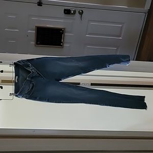 High waisted skinny jeans